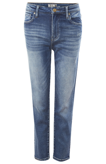 KUT from the Kloth High Rise Ankle Straight Leg Slide 1