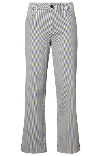KUT from the Kloth Striped Wide Leg Slide 1