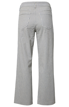 KUT from the Kloth Striped Wide Leg in Blue Multi 8 | DAILYLOOK