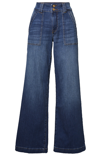 KUT from the Kloth High Rise Wide Leg Denim Slide 1