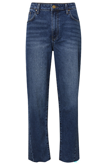 KUT from the Kloth Barrel Leg Denim Slide 1