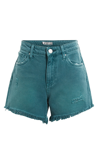 KUT from the Kloth High Rise Fray Hem Short Slide 1