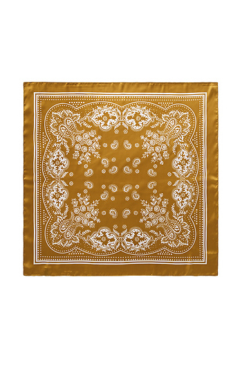 Mustard Bandana Scarf Slide 1