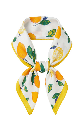 Lemon Scarf Slide 1