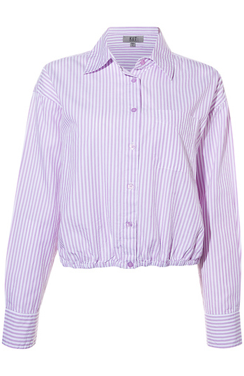 KUT from the Kloth Cropped Button Up Slide 1