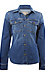 KUT from the Kloth Button Up Denim Shirt Thumb 1