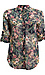 KUT from the Kloth Button Front Long Sleeve Sheer Blouse Thumb 1