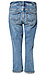 Silver Mid Rise Capri Denim Thumb 2