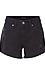 Silver Mid Rise Boyfriend Short Thumb 1