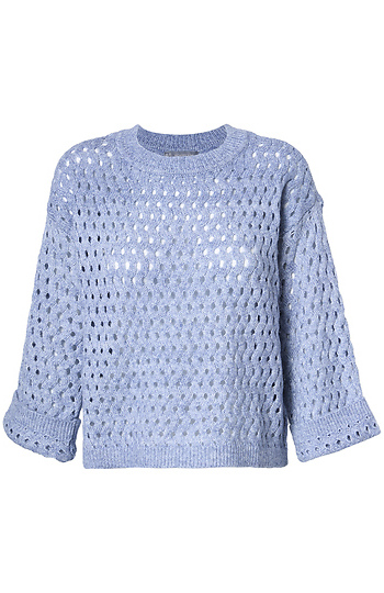 Wit & Wisdom Round Neck Knit Sweater Slide 1