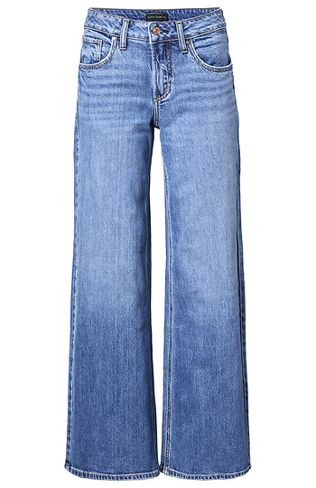 Wide Leg Denim Slide 1