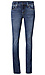 Mid Rise Straight Leg Denim Thumb 1