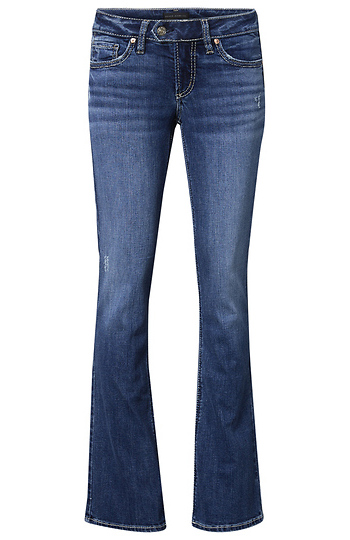 Low Rise Slim Bootcut Denim Slide 1