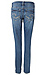 Silver Mid Rise Girlfriend Denim Thumb 2