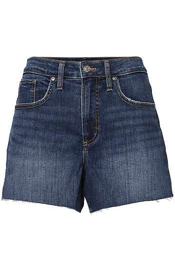 High Rise Denim Short Slide 1