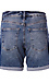 Silver Long Denim Short Thumb 2