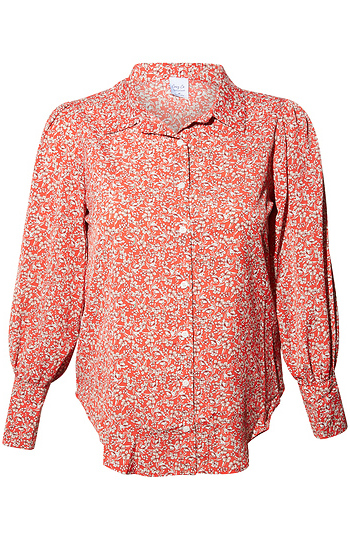 Floral Button Front Slide 1