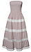 Strapless Midi Dress Thumb 1