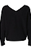Double V-Neck Knit Sweater Thumb 2