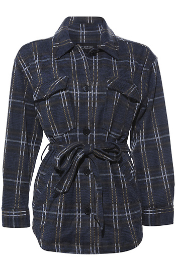 Liverpool Belted Shirt Jacket Slide 1
