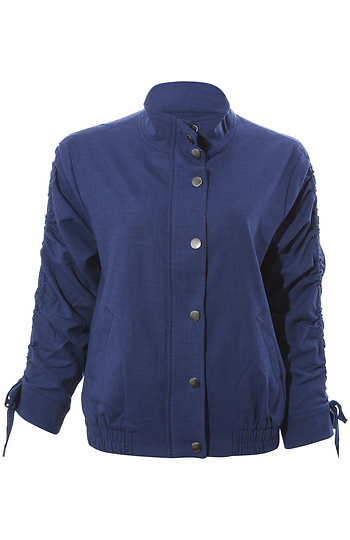 Liverpool Ruched Sleeve Jacket Slide 1