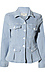 Liverpool Peplum Denim Jacket Thumb 1