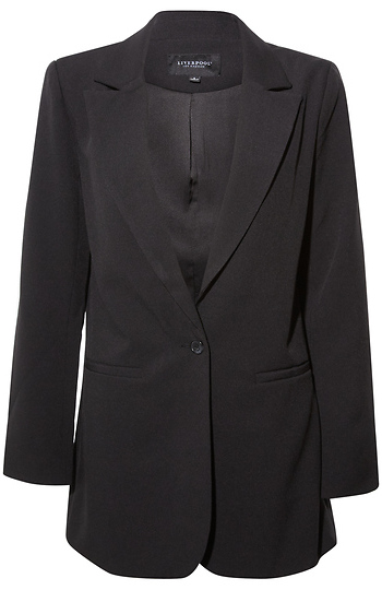 Liverpool Button Front Boyfriend Blazer Slide 1