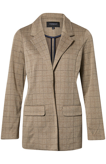 Liverpool Boyfriend Plaid Blazer Slide 1