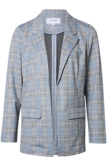 Liverpool Plaid Blazer Slide 1
