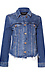 Liverpool Frayed Denim Jacket Thumb 1