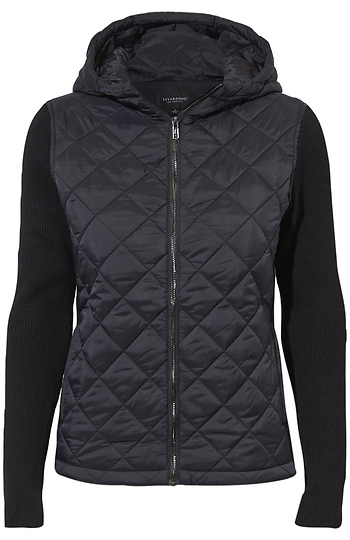 Long Sleeve Quilted Front Jacket Slide 1