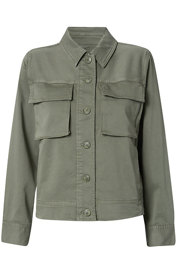 Liverpool Button Up Cargo Jacket Slide 1