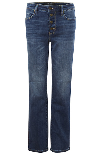 Liverpool Mid Rise Straight Jean Slide 1