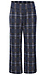 Liverpool Plaid Wide Leg Pants Thumb 1