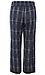 Liverpool Plaid Wide Leg Pants Thumb 2