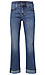 Mid Rise Cuffed Denim Jean Thumb 1