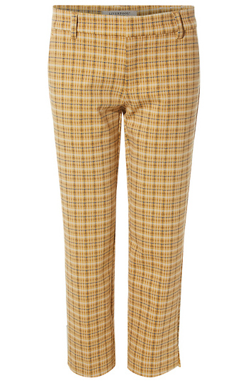Liverpool Knit Crop Trouser with Slit Slide 1