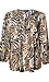 Liverpool 3/4 Sleeve Peasant Top Thumb 1