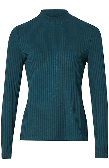 Liverpool Mock Neck Long Sleeve Tee Slide 1