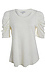 Liverpool Ruched Sleeve Tee Thumb 1