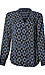 Liverpool Geo Print Blouse Thumb 1