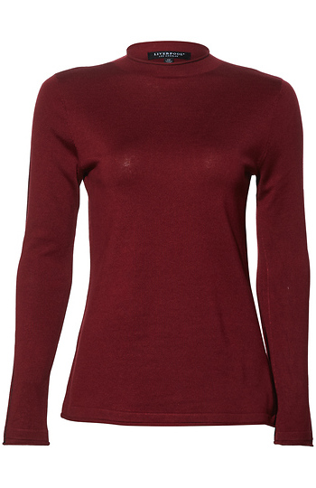 Liverpool Mock Neck Long Sleeve Slide 1
