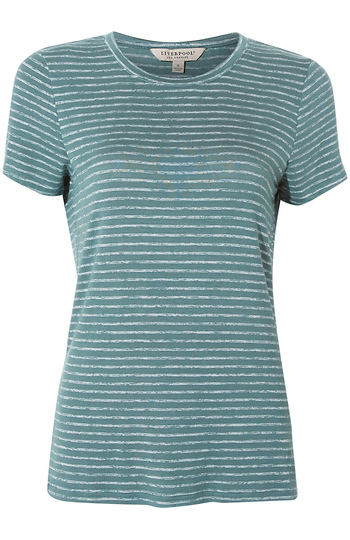 Liverpool Slim Fit Crew Neck Knit Tee Slide 1