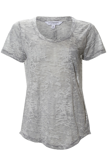 Liverpool Short Sleeve Tee with Pocket Slide 1