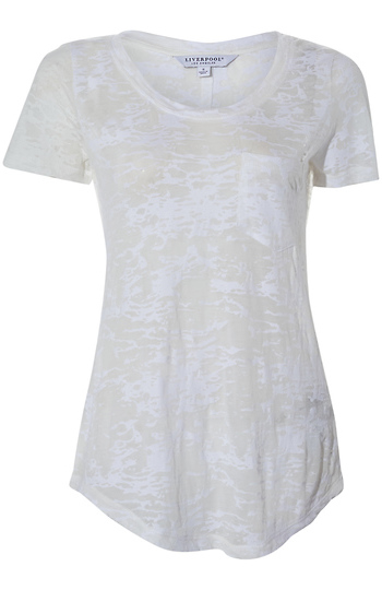 Liverpool Short Sleeve Tee with Pocket Slide 1