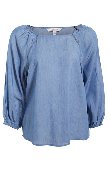 Liverpool 3/4 Sleeve with Open Knit Detail Slide 1