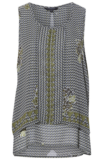 Liverpool Double Layer Sleeveless Top Slide 1