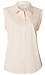 Liverpool Sleeveless Button Front Shirt Thumb 1