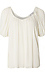 Liverpool Puff Sleeve Shirred Top Thumb 1