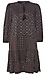 Liverpool Split Neck Printed Dress Thumb 1